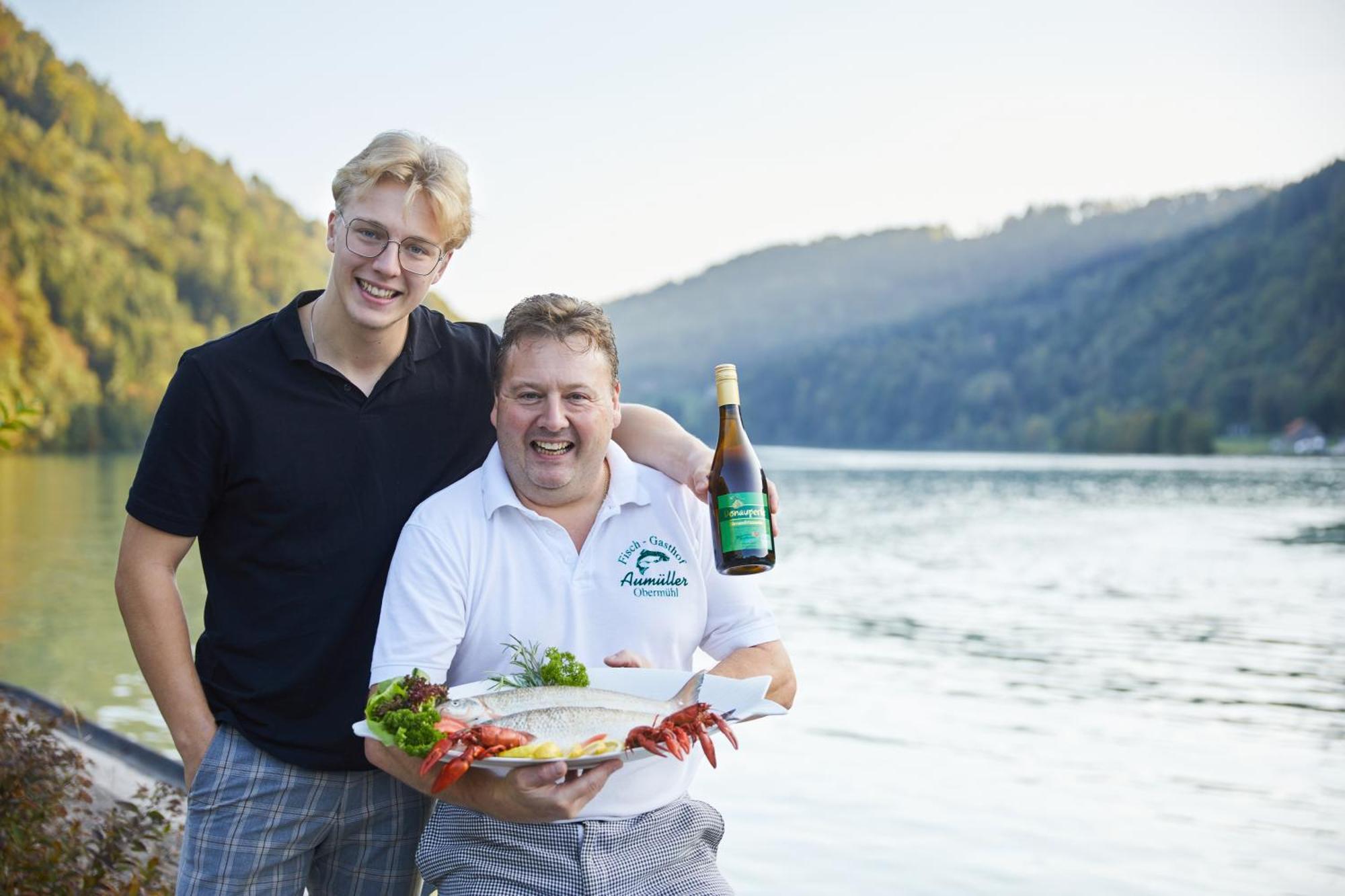Fischgasthof Aumueller Obermuhl Zewnętrze zdjęcie